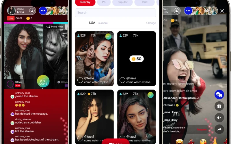 Live Streaming Project